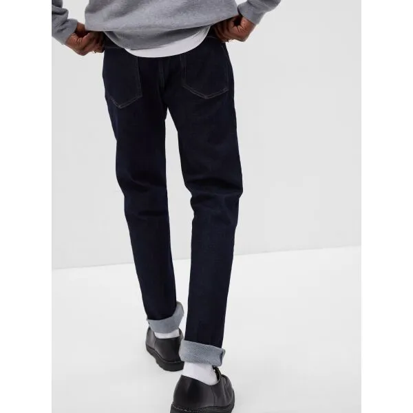 Tmavomodré pánske skinny fit rifle GAP