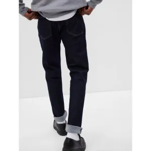 Tmavomodré pánske skinny fit rifle GAP