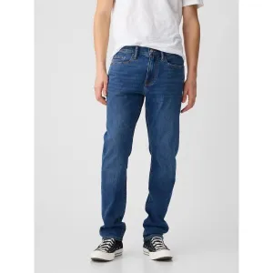 Modré pánske slim fit rifle GAP Gapflex