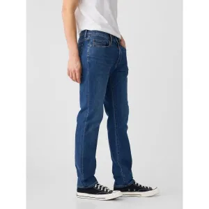 Modré pánske slim fit rifle GAP Gapflex