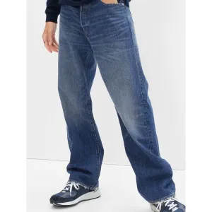 GAP 90S LOOSE Pánske džínsy, tmavo modrá, veľkosť