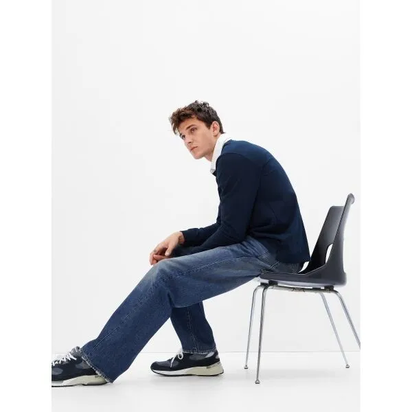 GAP 90S LOOSE Pánske džínsy, tmavo modrá, veľkosť