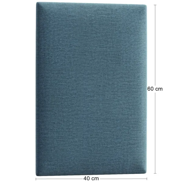 Eltap Čalúnený panel QUADRATTA 60x40 modrý