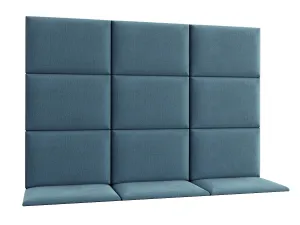 Eltap Čalúnený panel QUADRATTA 60x40 modrý