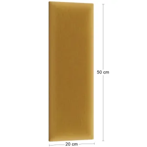 Eltap Čalúnený panel QUADRATTA 50x20 okrová