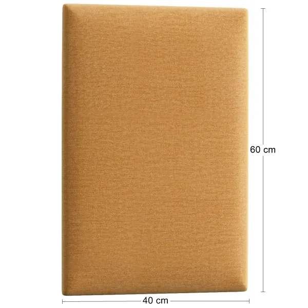 Eltap Čalúnený panel QUADRATTA 60x40 okrová