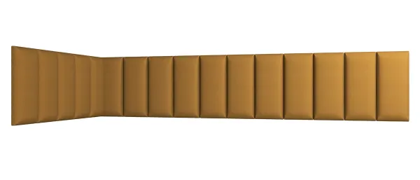 Eltap Čalúnený panel QUADRATTA 50x20 okrová