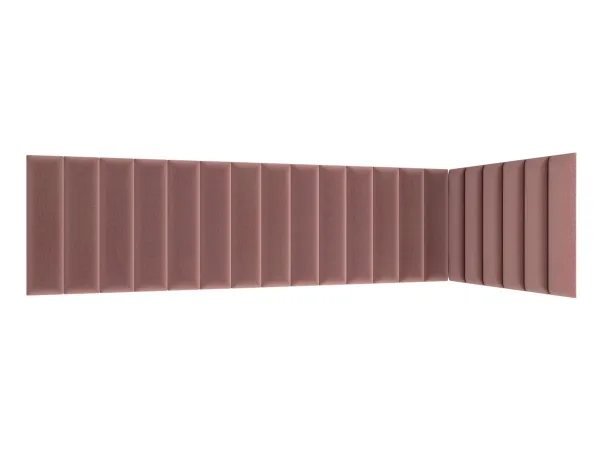 Eltap Čalúnený panel QUADRATTA 60x15 ružový