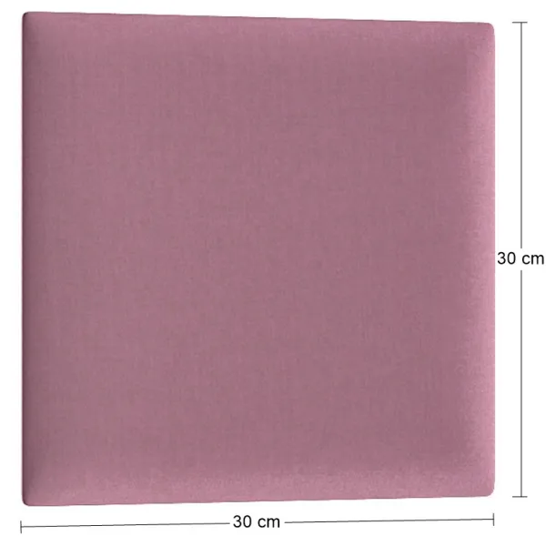 Eltap Čalúnený panel QUADRATTA 30x30 ružový
