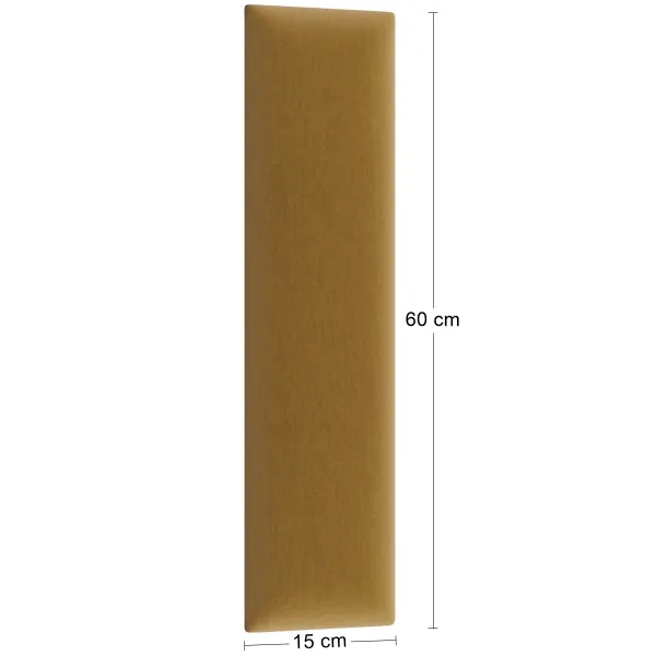 Eltap Čalúnený panel QUADRATTA 60x15 okrová