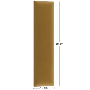 Eltap Čalúnený panel QUADRATTA 60x15 okrová