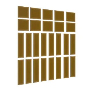 Eltap Čalúnený panel QUADRATTA 60x15 okrová