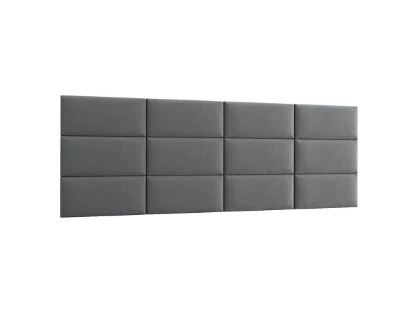 Eltap Čalúnený panel QUADRATTA 60x30 sivý