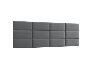 Eltap Čalúnený panel QUADRATTA 60x30 sivý