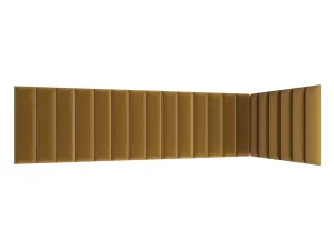 Eltap Čalúnený panel QUADRATTA 60x15 okrová