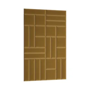 Eltap Čalúnený panel QUADRATTA 60x15 okrová