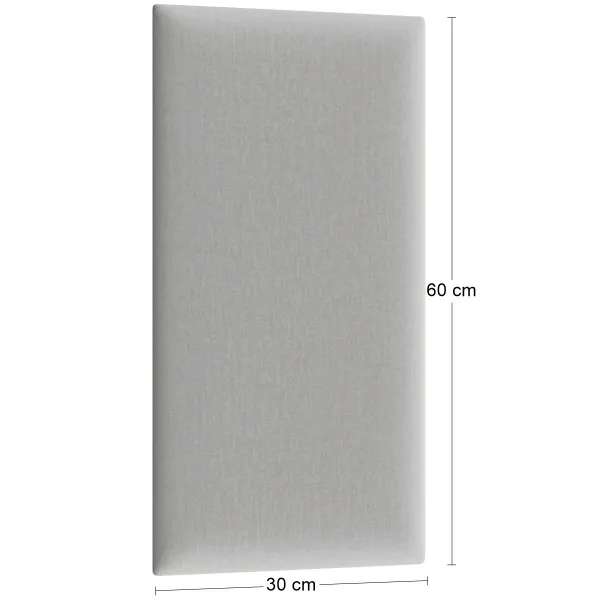 Eltap Čalúnený panel QUADRATTA 60x30 sivý