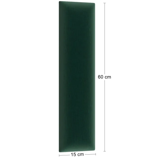 Eltap Čalúnený panel QUADRATTA 60x15 zelený