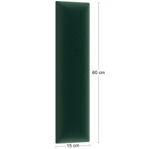 Eltap Čalúnený panel QUADRATTA 60x15 zelený
