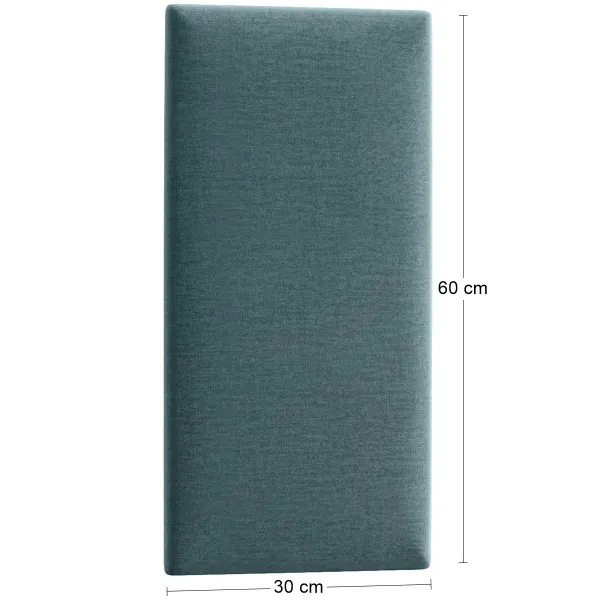 Eltap Čalúnený panel QUADRATTA 60x30 modrý