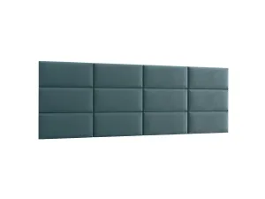 Eltap Čalúnený panel QUADRATTA 60x30 modrý