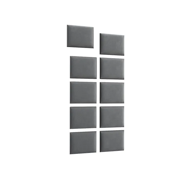 Eltap Čalúnený panel QUADRATTA 50x40 sivý