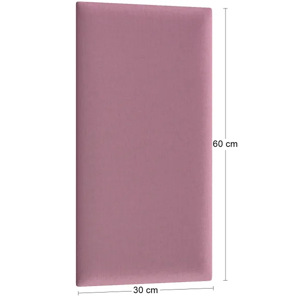 Eltap Čalúnený panel QUADRATTA 60x30 ružový