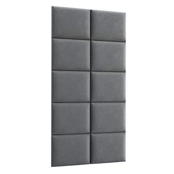 Eltap Čalúnený panel QUADRATTA 50x40 sivý