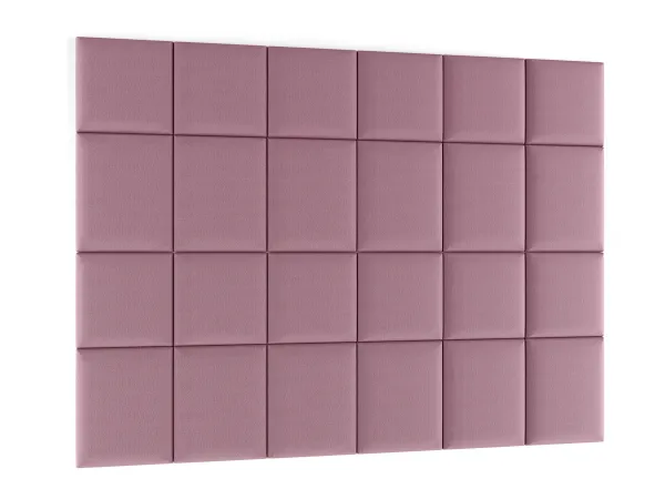 Eltap Čalúnený panel QUADRATTA 40x40 ružový