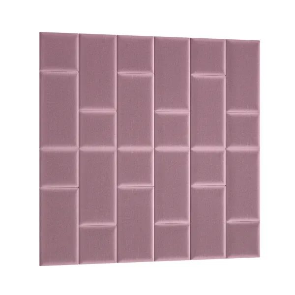 Eltap Čalúnený panel QUADRATTA 60x30 ružový