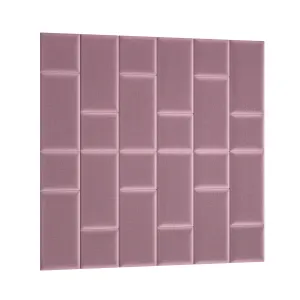 Eltap Čalúnený panel QUADRATTA 60x30 ružový