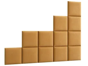 Eltap Čalúnený panel QUADRATTA 40x40 okrová