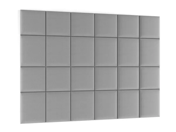 Eltap Čalúnený panel QUADRATTA 50x40 sivý