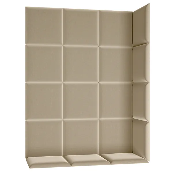Eltap Čalúnený panel QUADRATTA 40x40 béžový