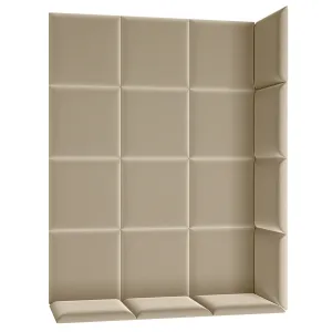 Eltap Čalúnený panel QUADRATTA 40x40 béžový