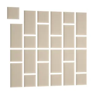 Eltap Čalúnený panel QUADRATTA 60x30 béžový