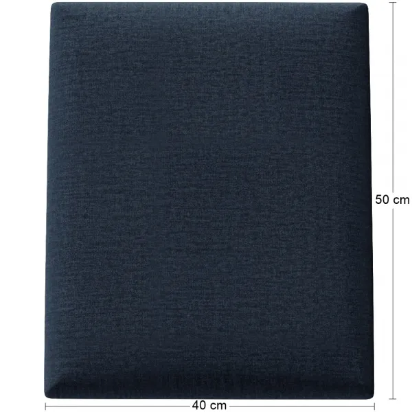 Eltap Čalúnený panel QUADRATTA 50x40 čierny