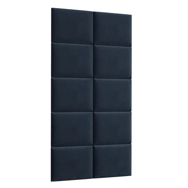 Eltap Čalúnený panel QUADRATTA 50x40 čierny