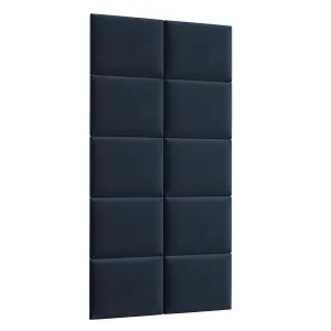 Eltap Čalúnený panel QUADRATTA 50x40 čierny