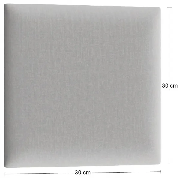 Eltap Čalúnený panel QUADRATTA 30x30 sivý