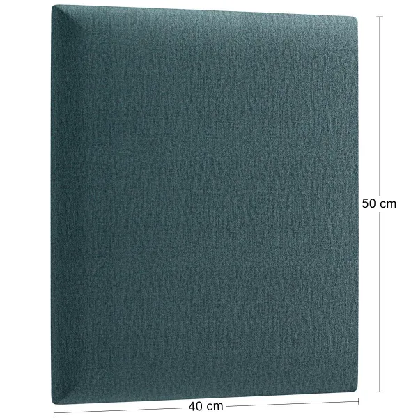 Eltap Čalúnený panel QUADRATTA 50x40 modrý
