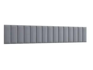 Eltap Čalúnený panel QUADRATTA 60x20 sivý