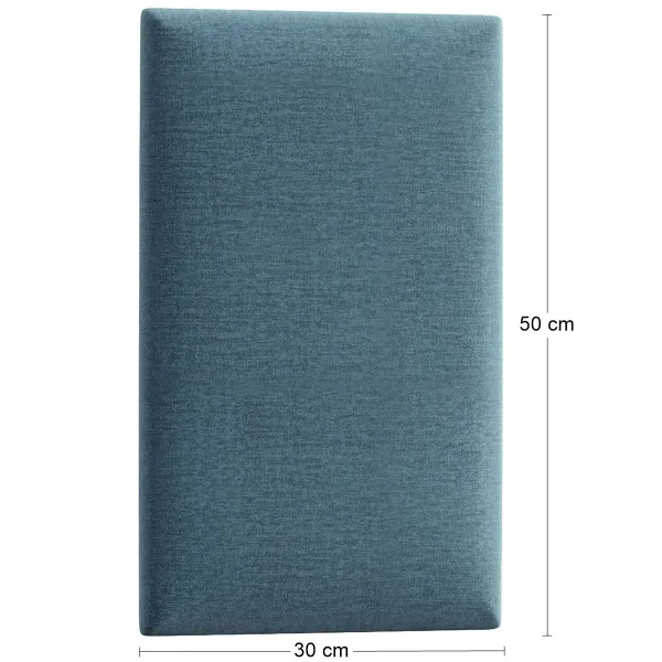 Eltap Čalúnený panel QUADRATTA 50x30 modrý