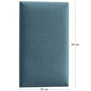 Eltap Čalúnený panel QUADRATTA 50x30 modrý