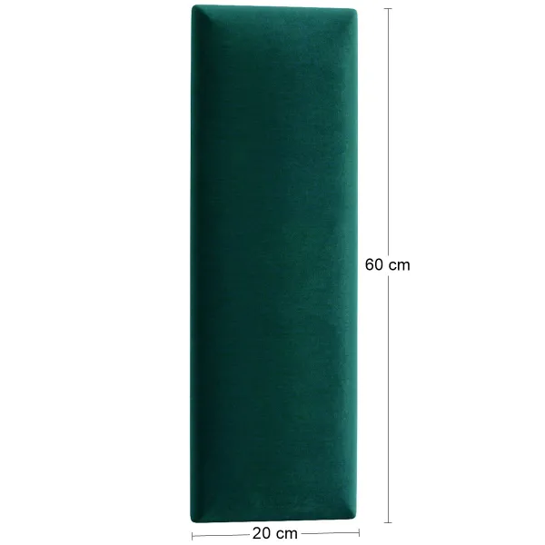 Eltap Čalúnený panel QUADRATTA 60x20 zelený