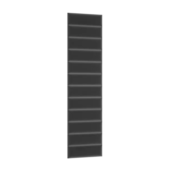 Eltap Čalúnený panel QUADRATTA 50x20 čierny