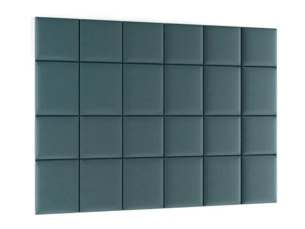 Eltap Čalúnený panel SET QUADRATTA 240x180 modrý