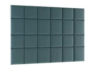 Eltap Čalúnený panel SET QUADRATTA 240x180 modrý