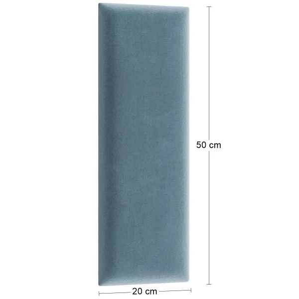 Eltap Čalúnený panel QUADRATTA 50x20 modrý