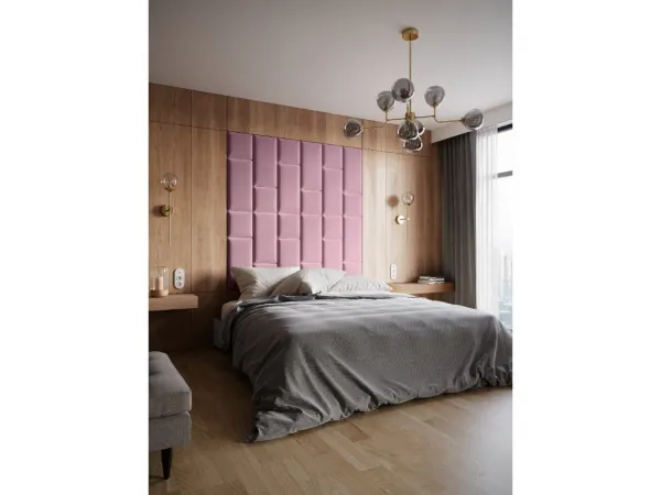 Eltap Čalúnený panel SET QUADRATTA 180x180 žltá